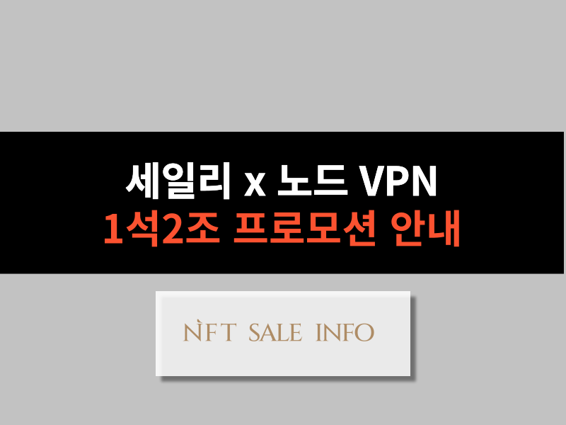 세일리 이심 노드 VPN 협업 대표 이미지
