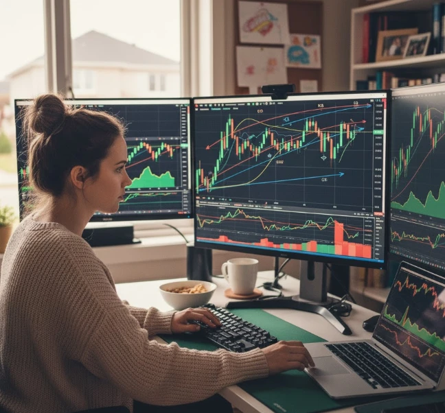 차트에 엘리어트 파동이론을 작도해보는 트레이더