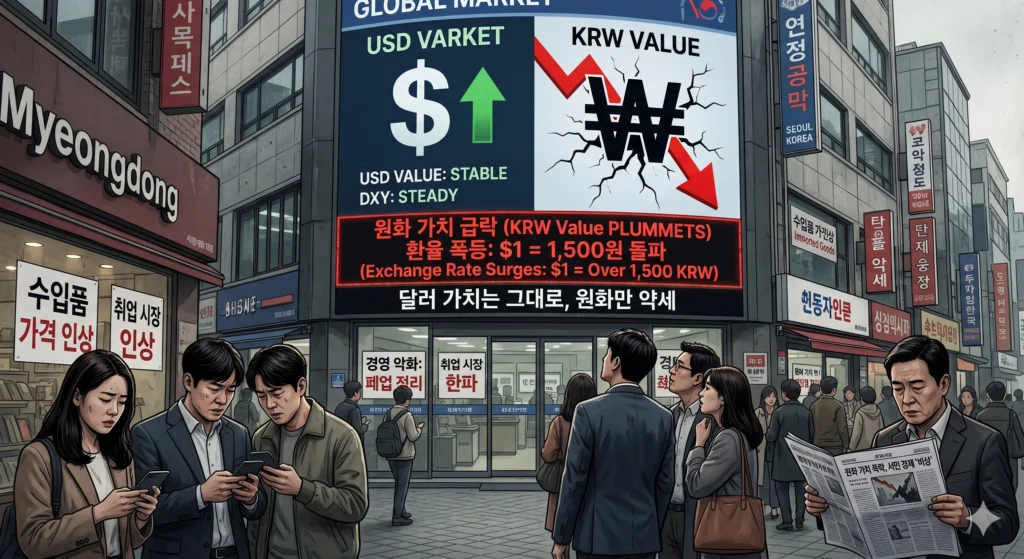 2026 원달러 환율을 관통하는 뼈아픈 이미지