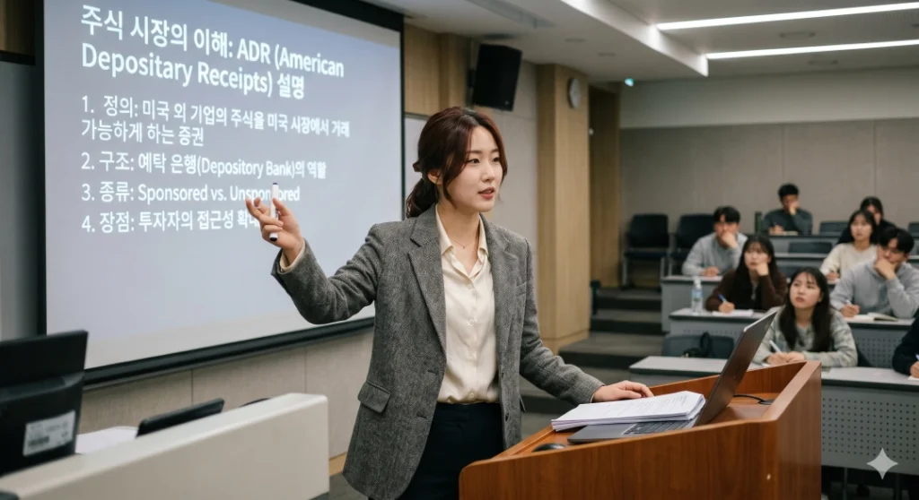 ADR에 대해 설명하는 모습 (2)