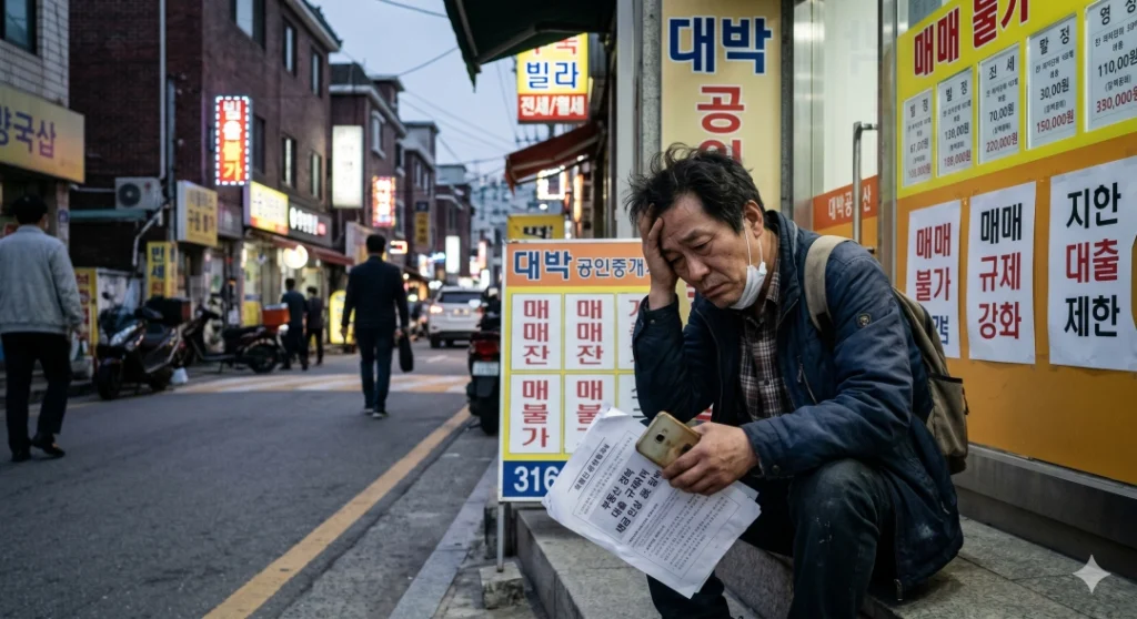 무능력한 부동산 정책으로 고통받는 일반 시민들 (AI제작) (1)