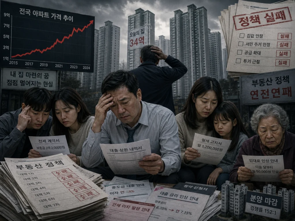 서민만 고통받는 부동산 정책 (2)