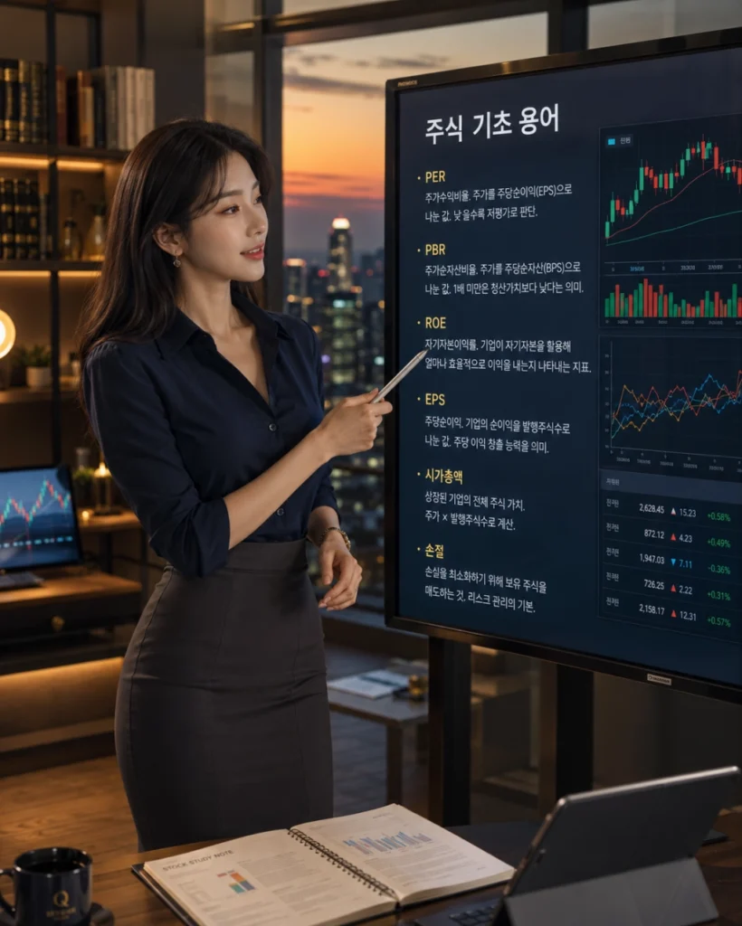 주식 용어 ROE, EPS를 설명하는 애널리스트 (2)