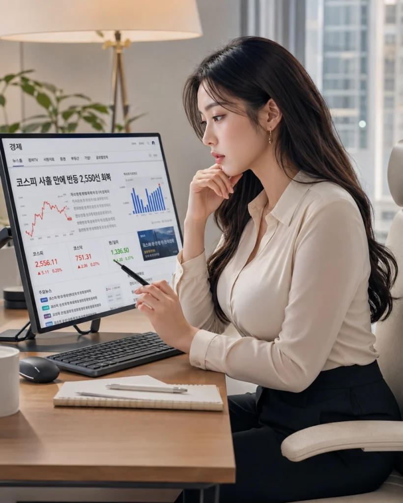26년 8월 1주차 코스피 디커플링 뉴스를 보는 사람