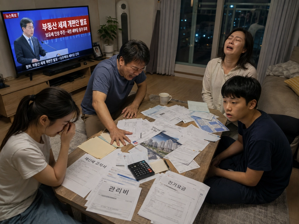 83 부동산 세제 개편안 발표로 좌절하고 있는 무주택 가정 (1)