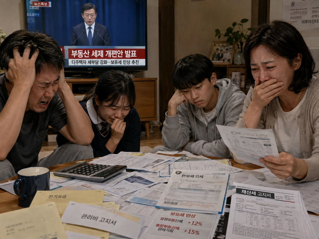 83 부동산 세제 개편안 발표로 좌절하고 있는 무주택 가정 (2)