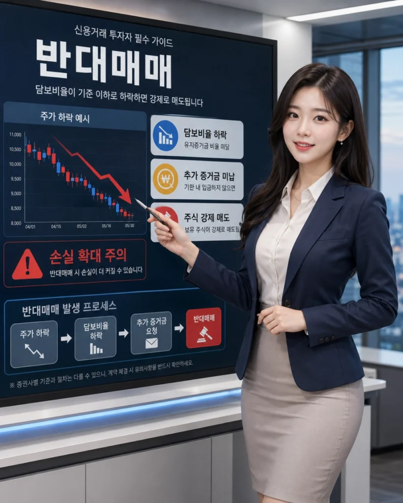 반대매매를 설명해주는 애널리스트