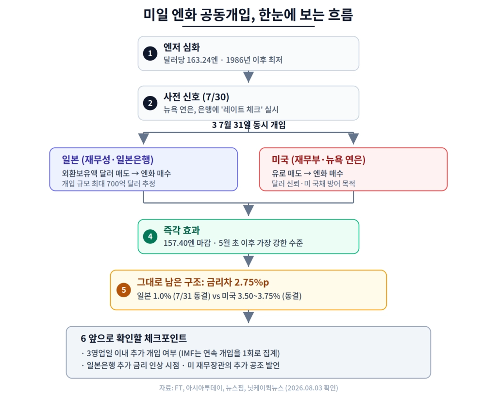 엔화 공동개입_요약도식